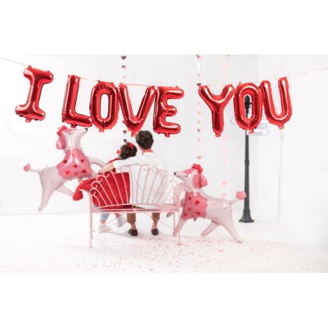 Ghirlanda I Love You Party Deco - Decor Romantic - imagine 2