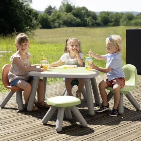 Masuta Smoby Life verde rezistanta pentru gradina - imagine 4