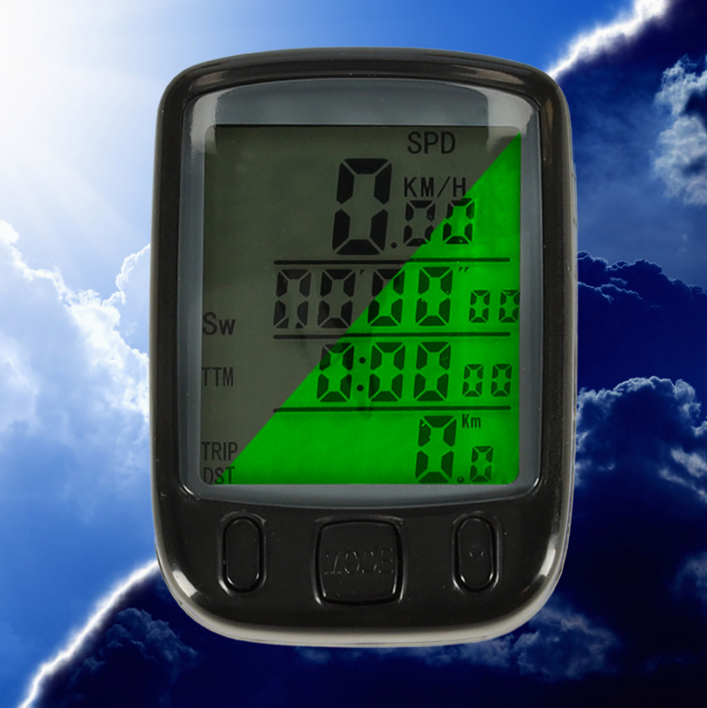 Vitezometru Ikonka 25 în 1, LCD, Rezistent la Apă - imagine 8