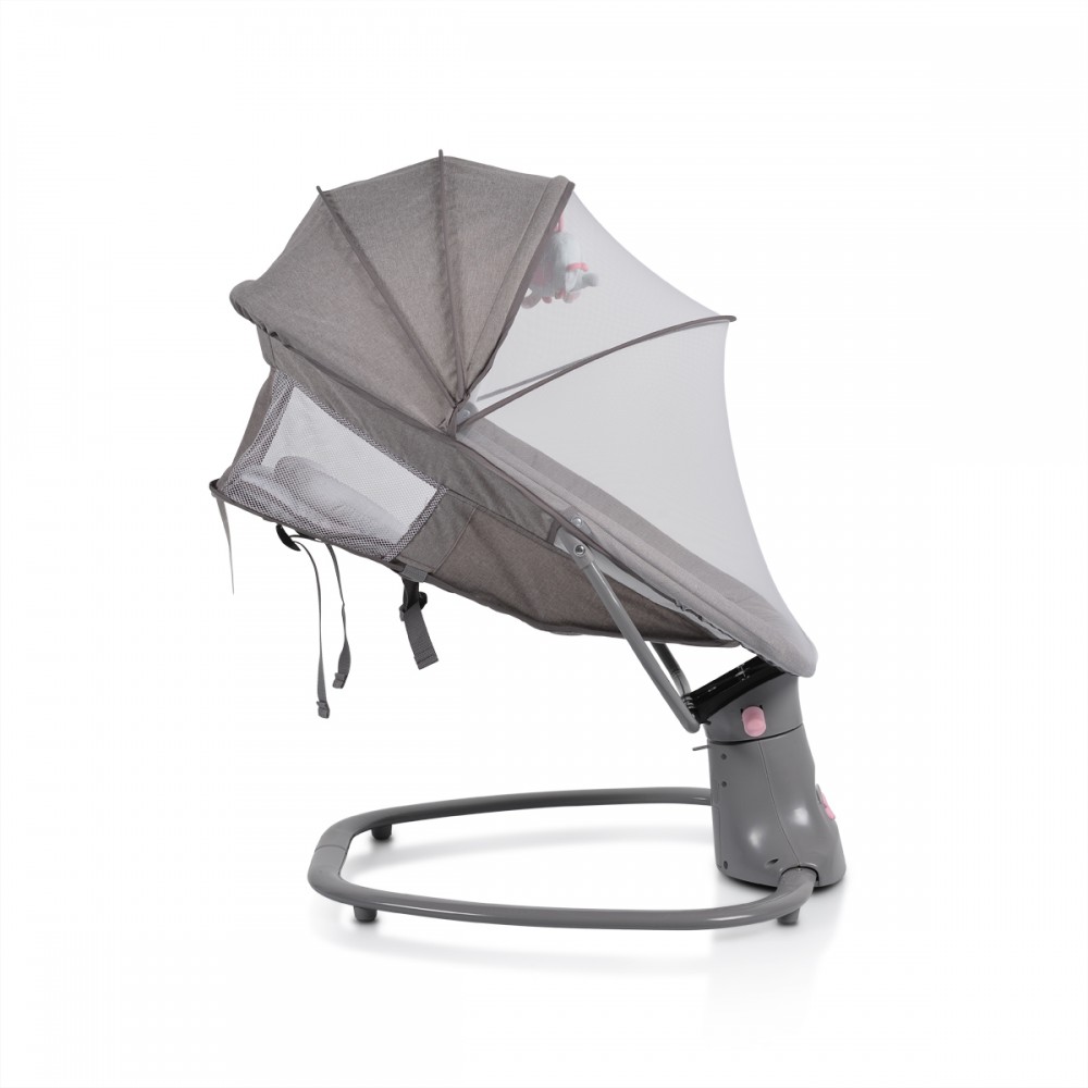 Leagan Electric Cangaroo Axel Pink, cu Telecomanda - imagine 3