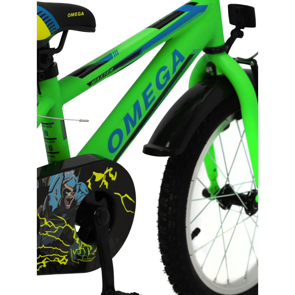 Bicicleta Omega Master 16 inch, Verde - imagine 3