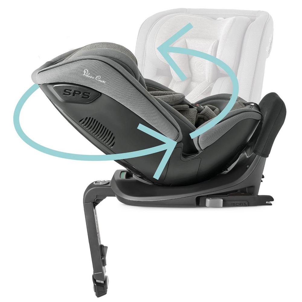Scaun Auto Rotativ 360 Silver Cross Motion All Size - imagine 4