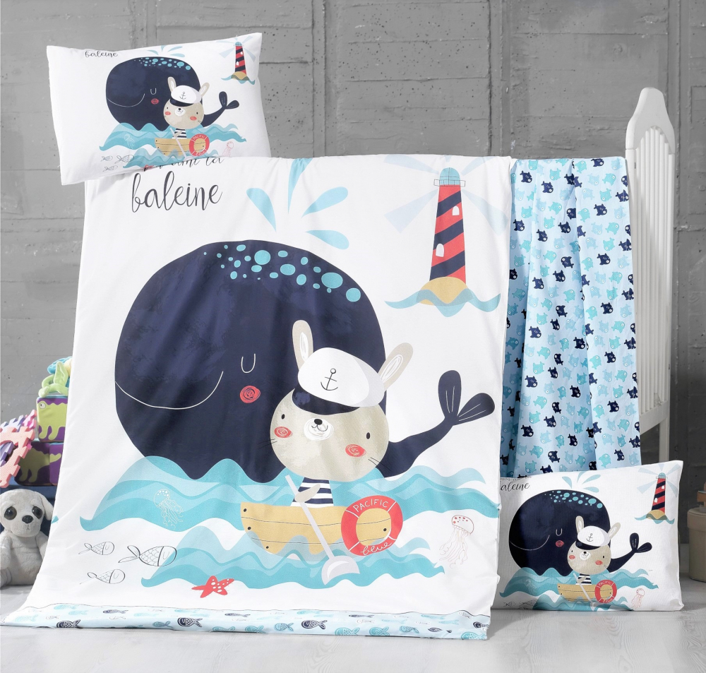 Set Lenjerie 6 Piese Bumbac Victoria Home - imagine 2