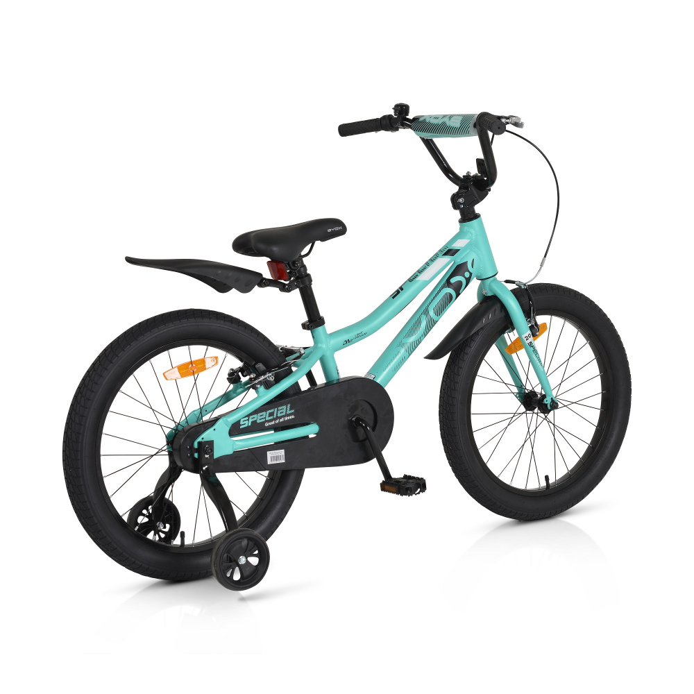 Bicicleta Byox Special Mint 20 inch cu roti - imagine 2