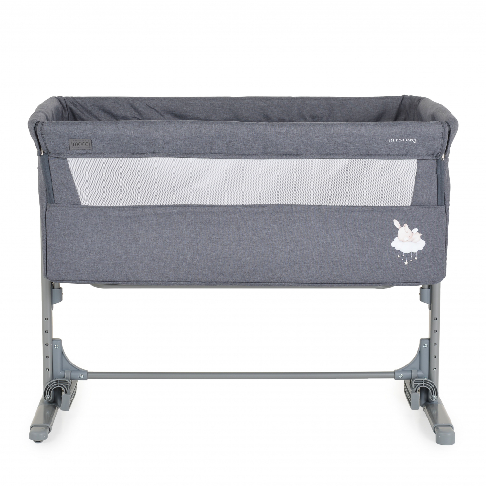 Moni Patut Co-Sleeper Mystery Grey Multifuncțional - imagine 2