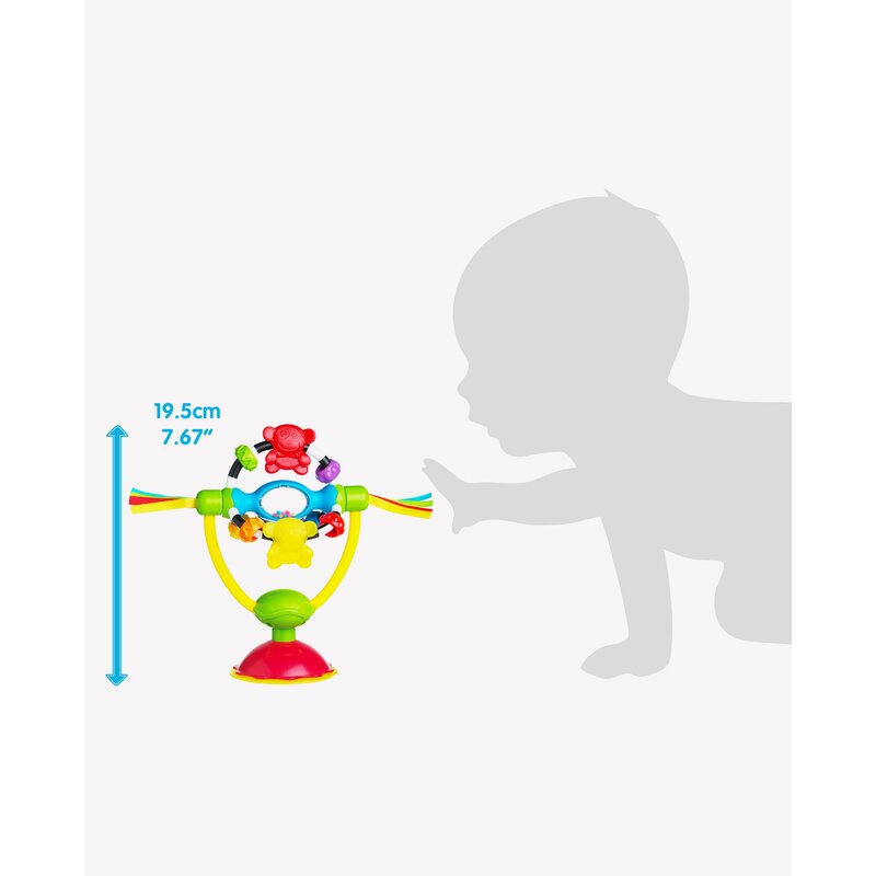 Jucarie Playgro High Chair cu Ventuza 19.5 cm - imagine 4