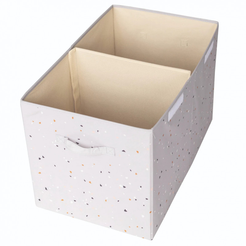 Cufar Pliabil 3 Sprouts Terrazo Grey | Organizare Jucării - imagine 2