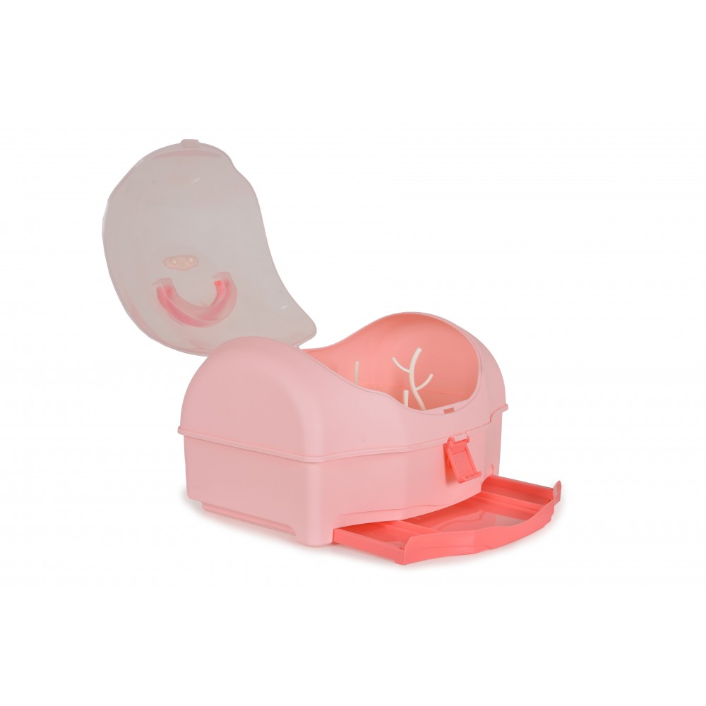 Cutie uscare biberoane Cangaroo Pink - imagine 6