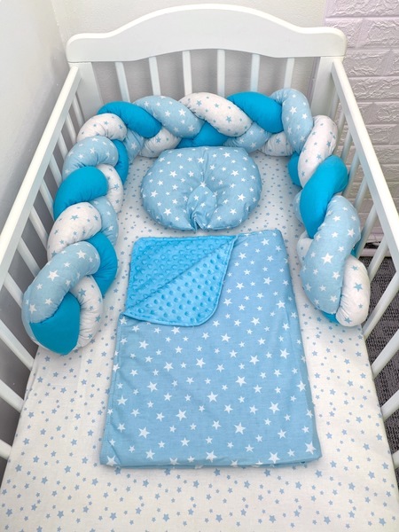 Lenjerie Pat Deseda 120x60 cu Aparatoare