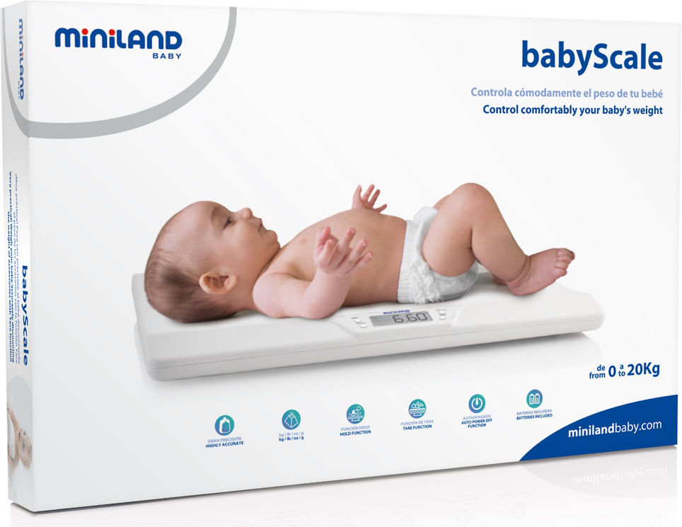Cantar Electronic Miniland Babyscale, Multifuncțional - imagine 3