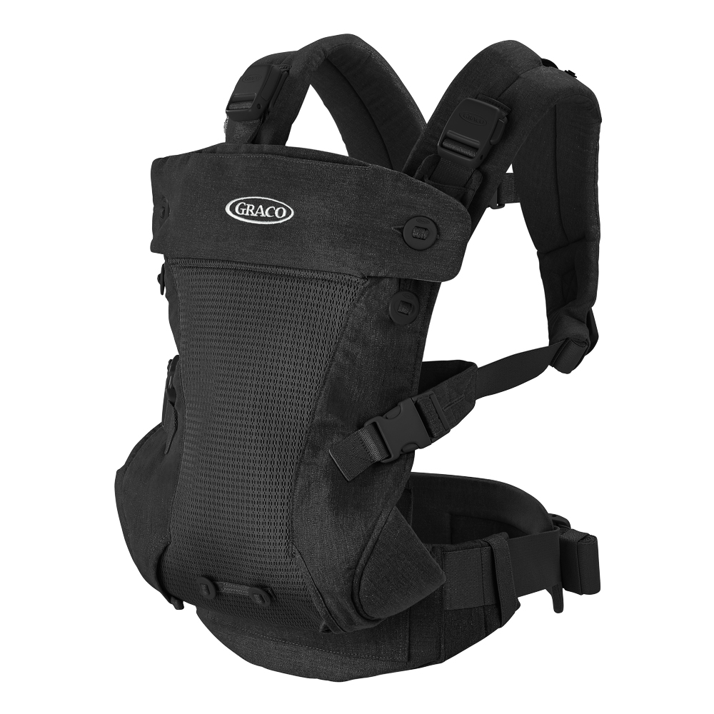 Sistem Purtare Graco Cradle Me 4 in 1, Onix Black - imagine 8