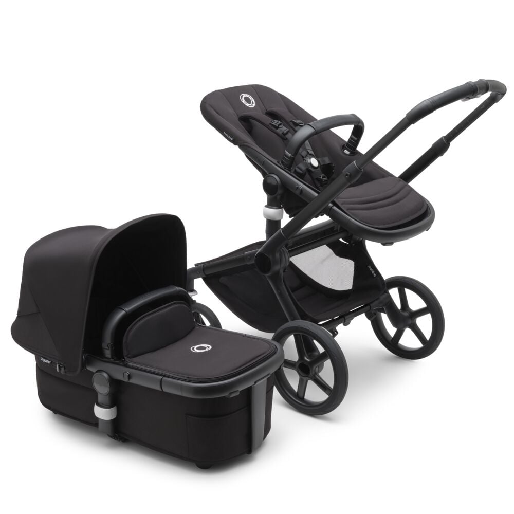 Carucior Bugaboo Fox 5 2 in 1 Negru Midnight - imagine 2