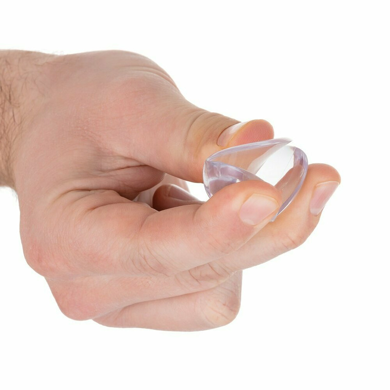 Set Protectii Colturi Feedo Transparent, 4 Buc - imagine 2