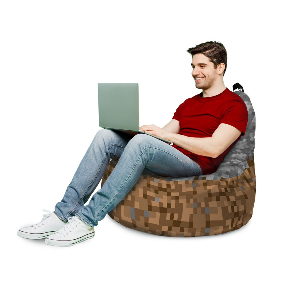 Fotoliu Puf Updeco Big Chill Minecraft - imagine 3