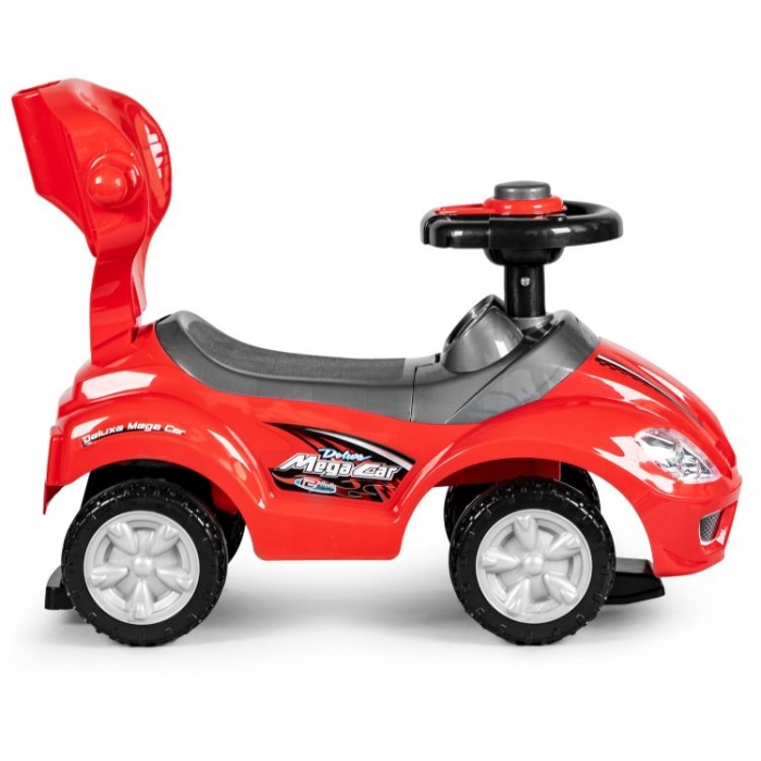 Masinuta 3 in 1 Ecotoys 381 Rosu cu Maner - imagine 2