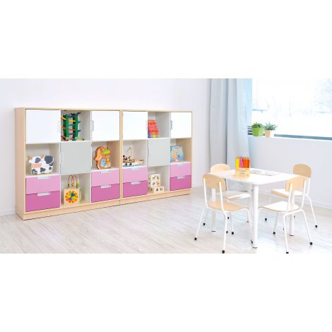 Sertar ingust Quadro Roz Inchis Moje Bambino - imagine 2