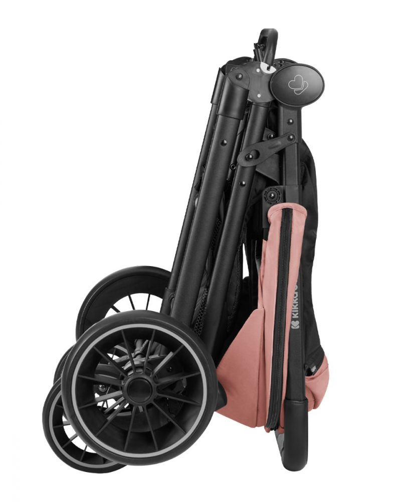 Carucior KikkaBoo Sarah Pink, 0-48 luni - imagine 2