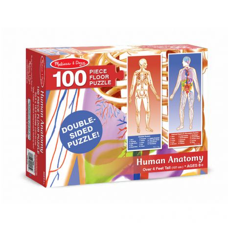 Puzzle Corpul Uman Melissa & Doug 100 Piese - imagine 2
