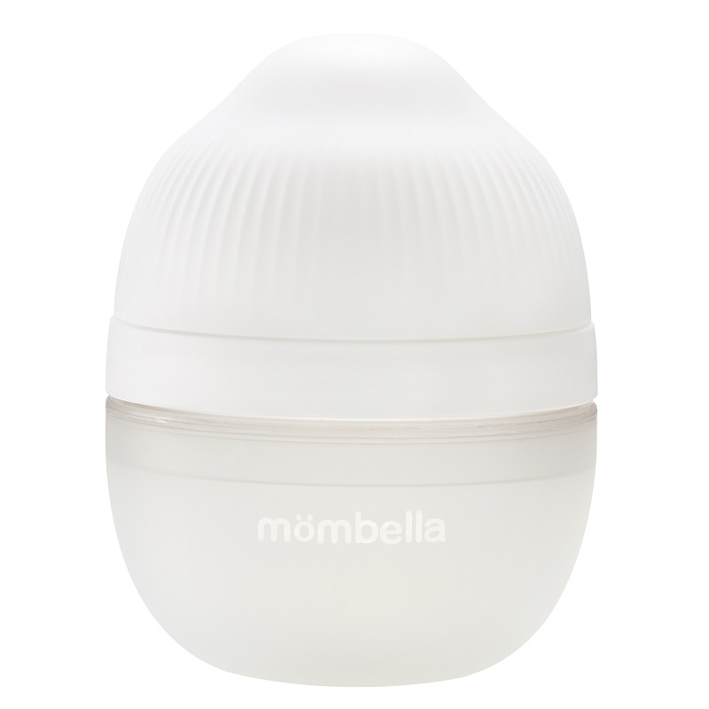 Biberon Mombella Anticolici, 120ml, Tetina S, Ivory