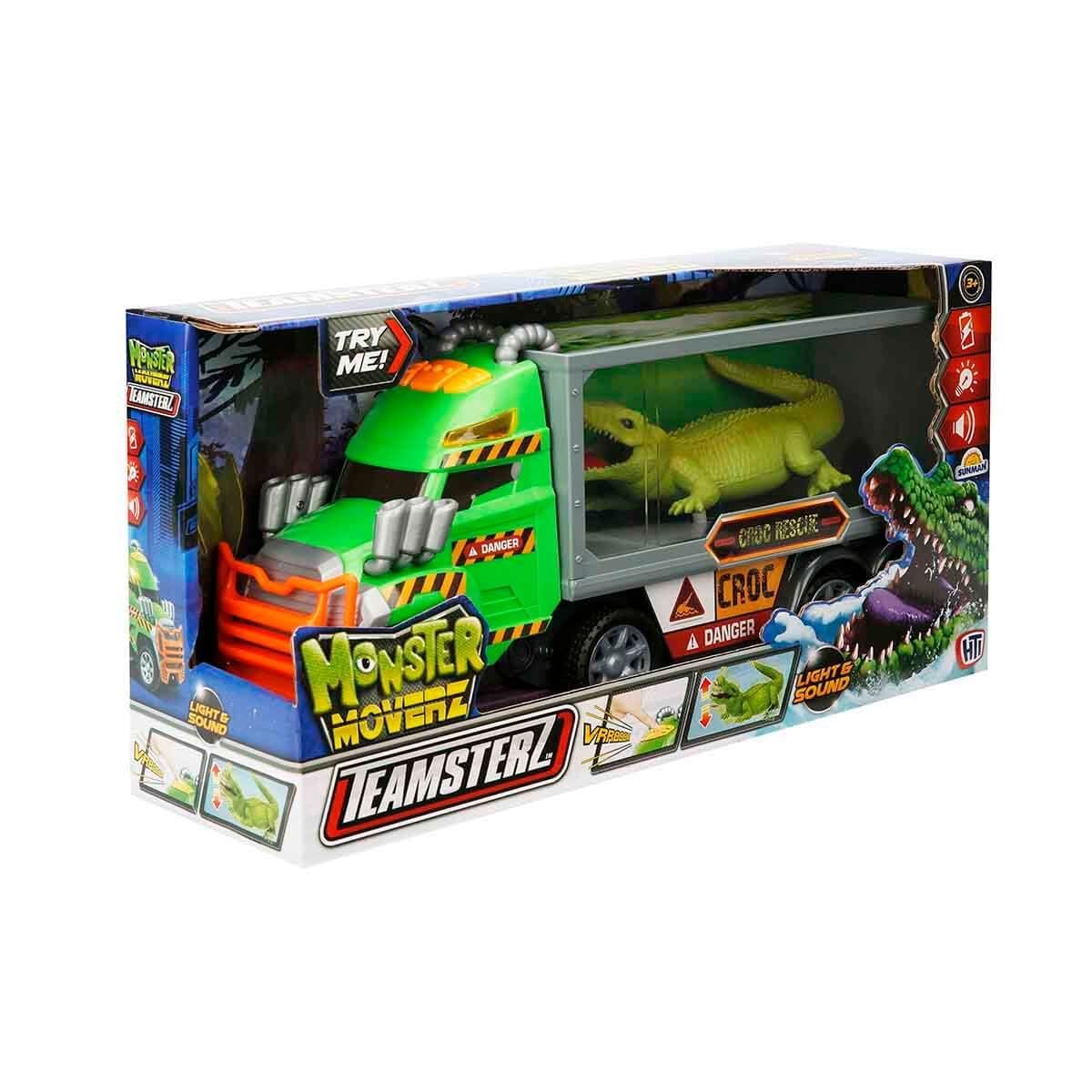 Teamsterz Transportor cu Crocodil | Camion cu Sunete