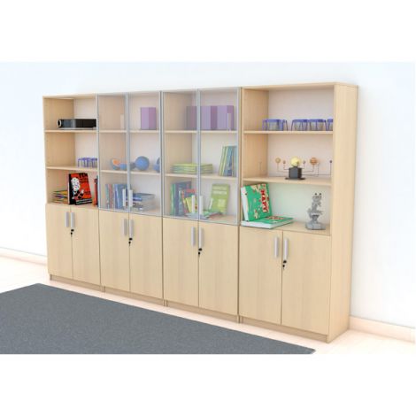 Set Expo 9 Moje Bambino - Mobilier școlar mesteacan - imagine 3