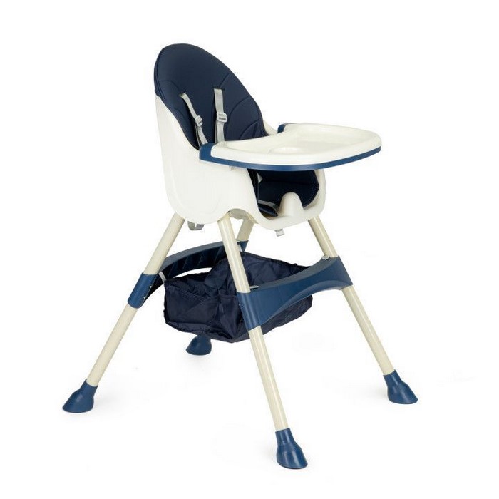 Scaun de Masa Ecotoys 2 in 1, Bleumarin - imagine 4