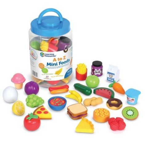 Learning Resources Alfabet Alimente Educativ 26pcs