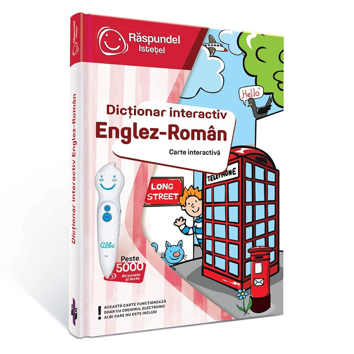 Dicționar Englez-Roman Interactiv Raspundel Istetel