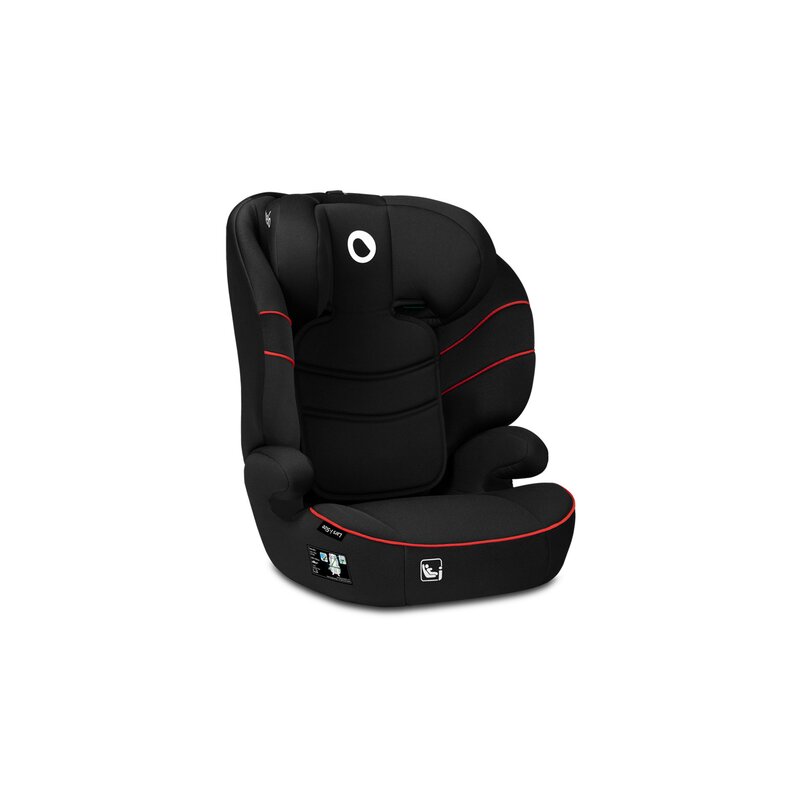 Scaun Auto Lionelo Lars i-Size, 15-36 Kg, Negru/Rosu - imagine 2