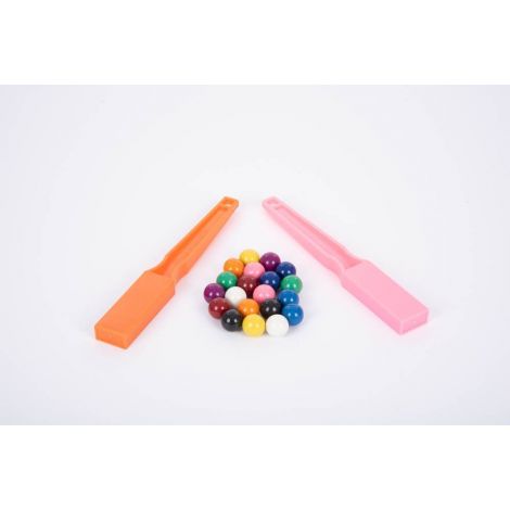 Set 20 Bile Magnetice Colorate Shaw | Joc Educativ - imagine 3
