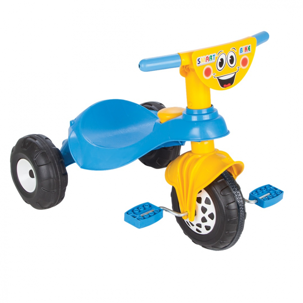 Tricicleta Pilsan Smart Blue, cu pedale, 3 ani+ - imagine 4