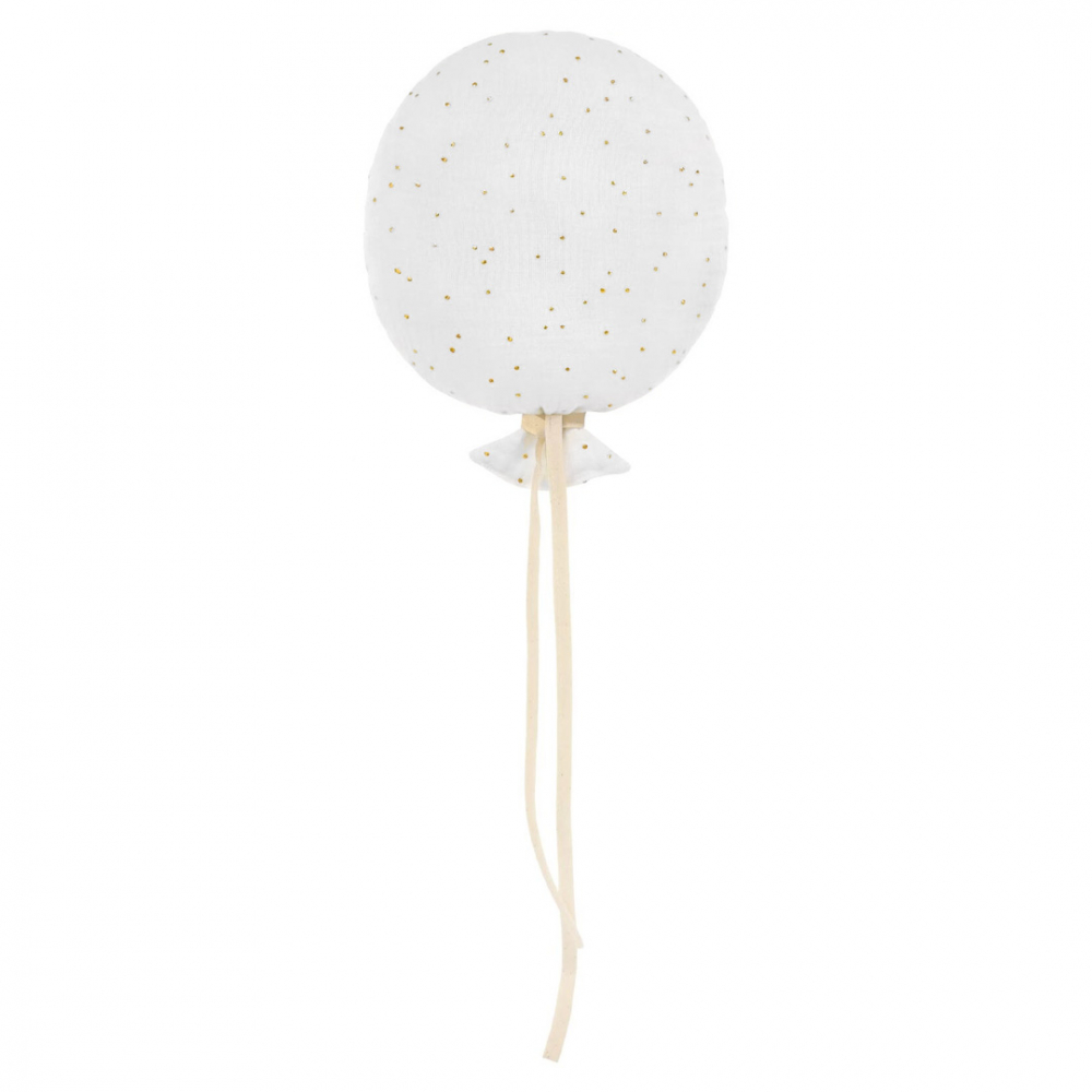 Balon Muselina Handmade Little Amy Alb - imagine 2