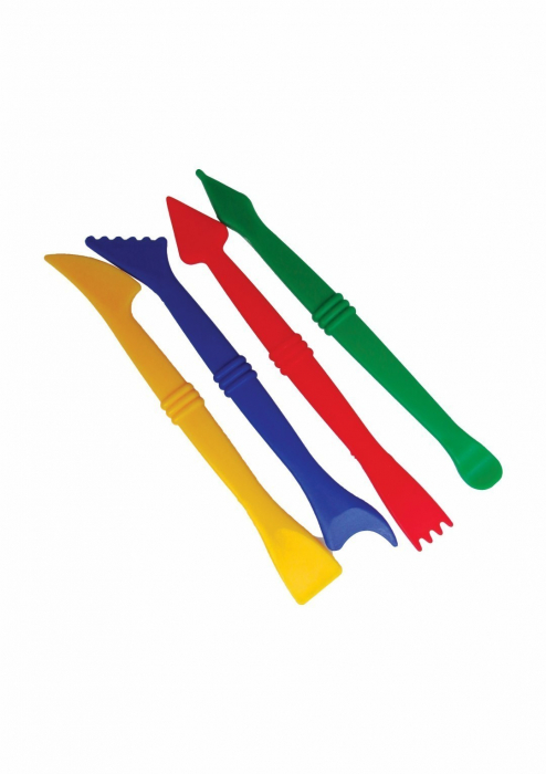 Set Unelte Modelaj Colorart, 4 Bucăți