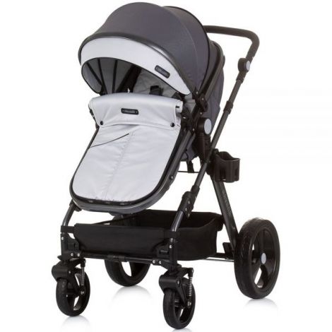 Chipolino Havana 3 in 1 - Carucior Premium Silver Grey - imagine 4