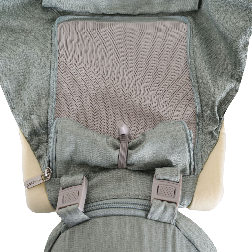 Marsupiu Cangaroo Ivy Green ergonomic 279 lei - imagine 7