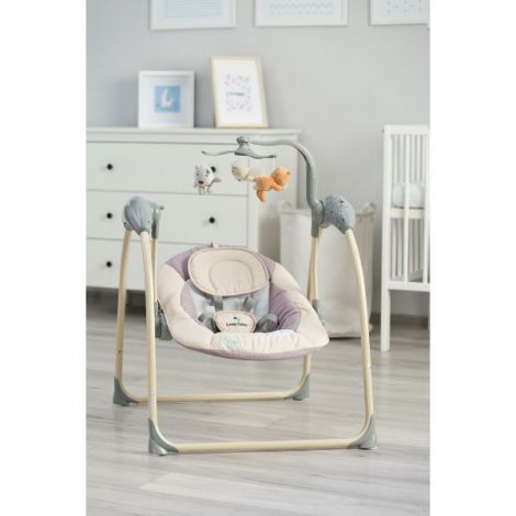 Leagan Electric Caretero LOOP cu Telecomanda Beige - imagine 14