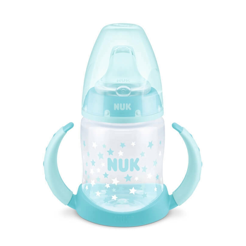 Biberon NUK First Choice 150ml, 6 luni+, Turcoaz