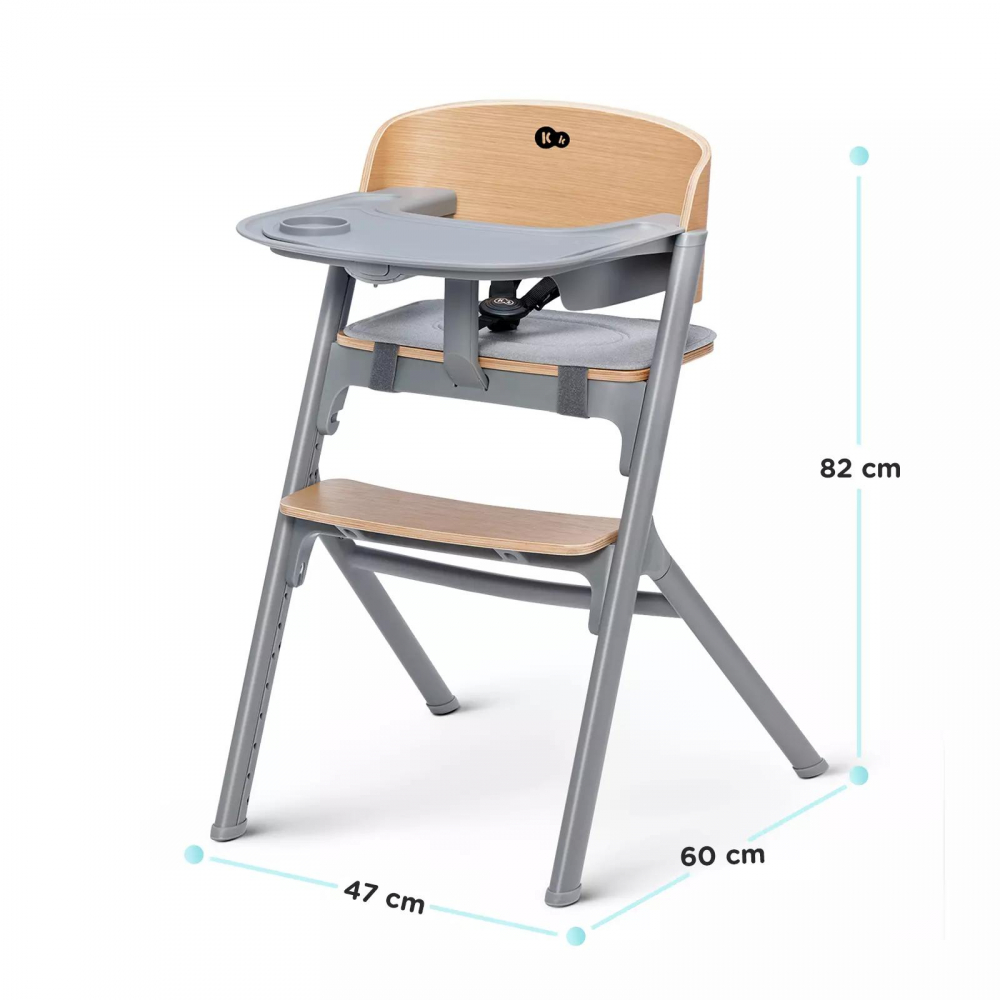 Scaun Kinderkraft Livy Wooden - Multifuncțional - imagine 2