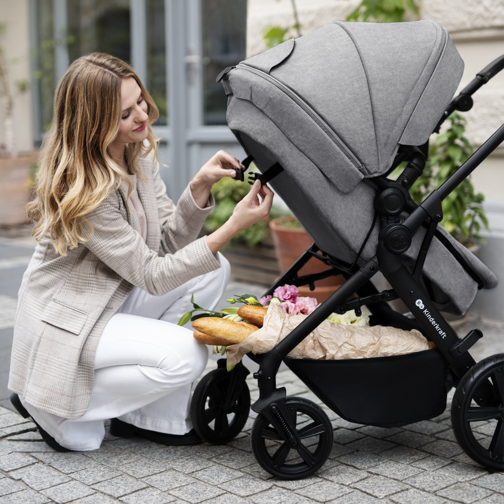 Carucior 3 in 1 Kinderkraft A-Tour - Versatilitate Maximă - imagine 7