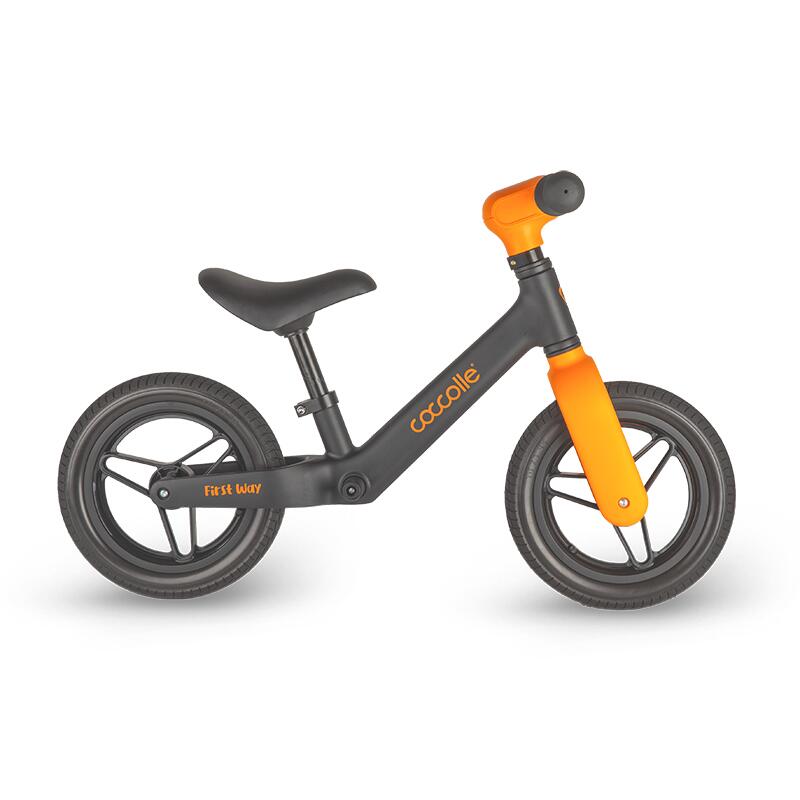 Bicicleta fara pedale Coccolle First Way Orange - imagine 3