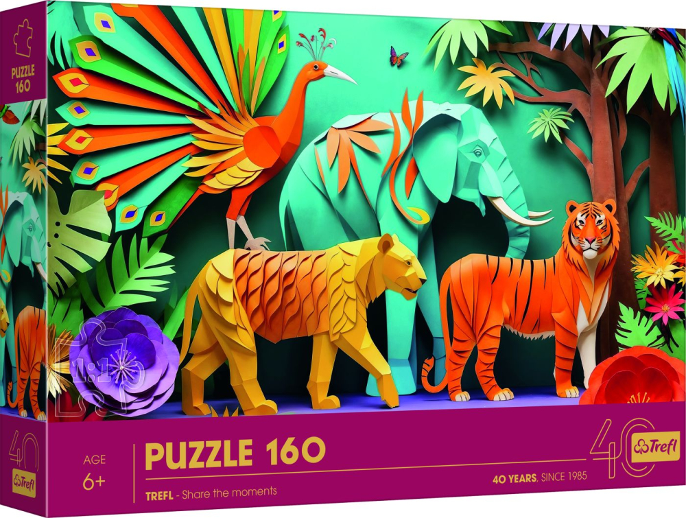 Puzzle Jungla Trefl 160 piese | Educativ & Fun