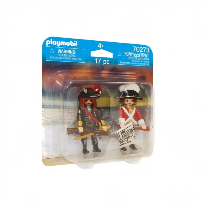 Set 2 Figurine Pirat si Soldat Playmobil