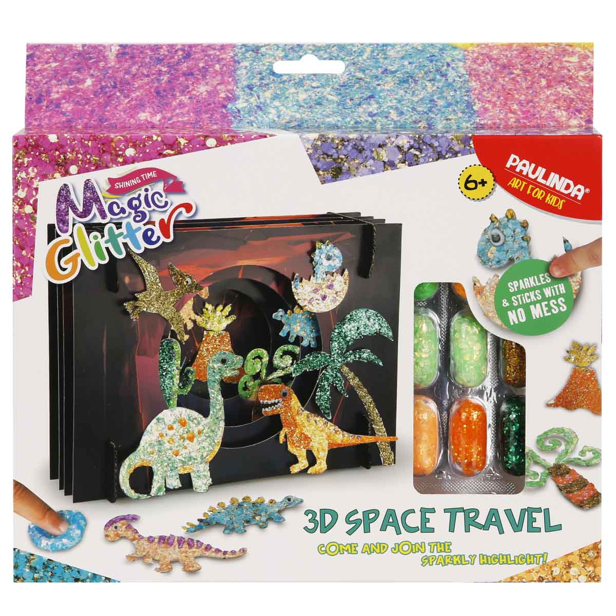 Paulinda Magic Glitter 3D - Set Creatie Sclipici