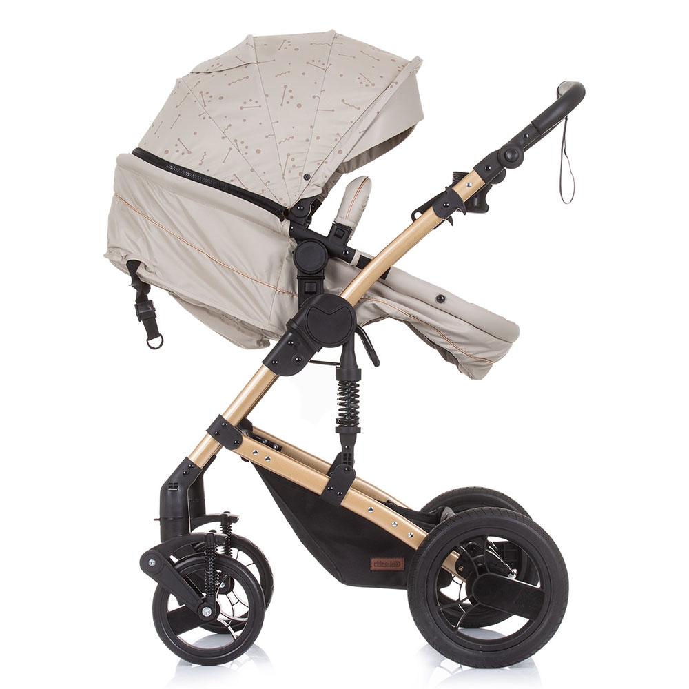 Carucior Chipolino Camea 2 in 1, Sand, 0-15kg - imagine 5