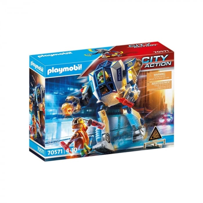 Robot Politie Playmobil - Transformabil