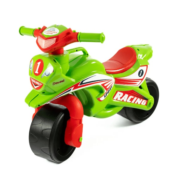 Motocicleta Mykids Racing Verde-Roșu | Fără Pedale - imagine 3