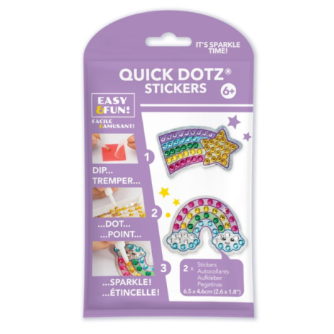 Set Diamond Dotz Stea Cometa și Curcubeu - Rapid și Creativ