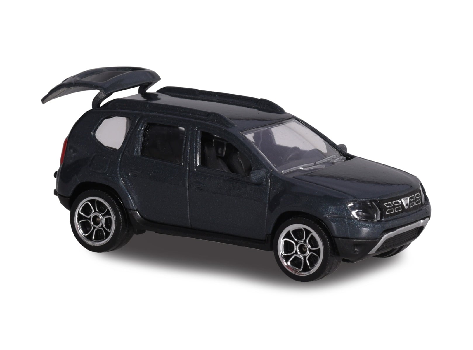Mașinuță Dacia Duster Majorette, 7.5 cm, Negru