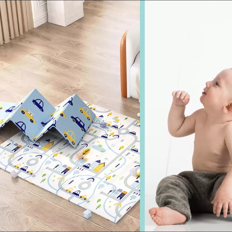 Covor NiceKids 150x200 cm Pliabil City Cars - imagine 4