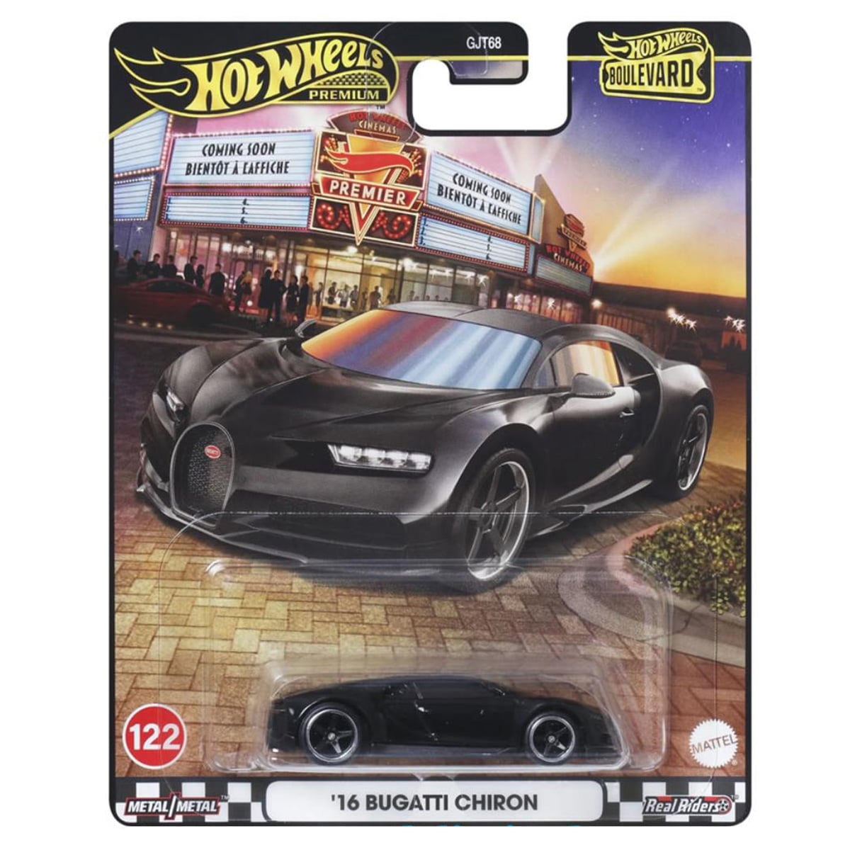 Hot Wheels Boulevard Bugatti Chiron Metal